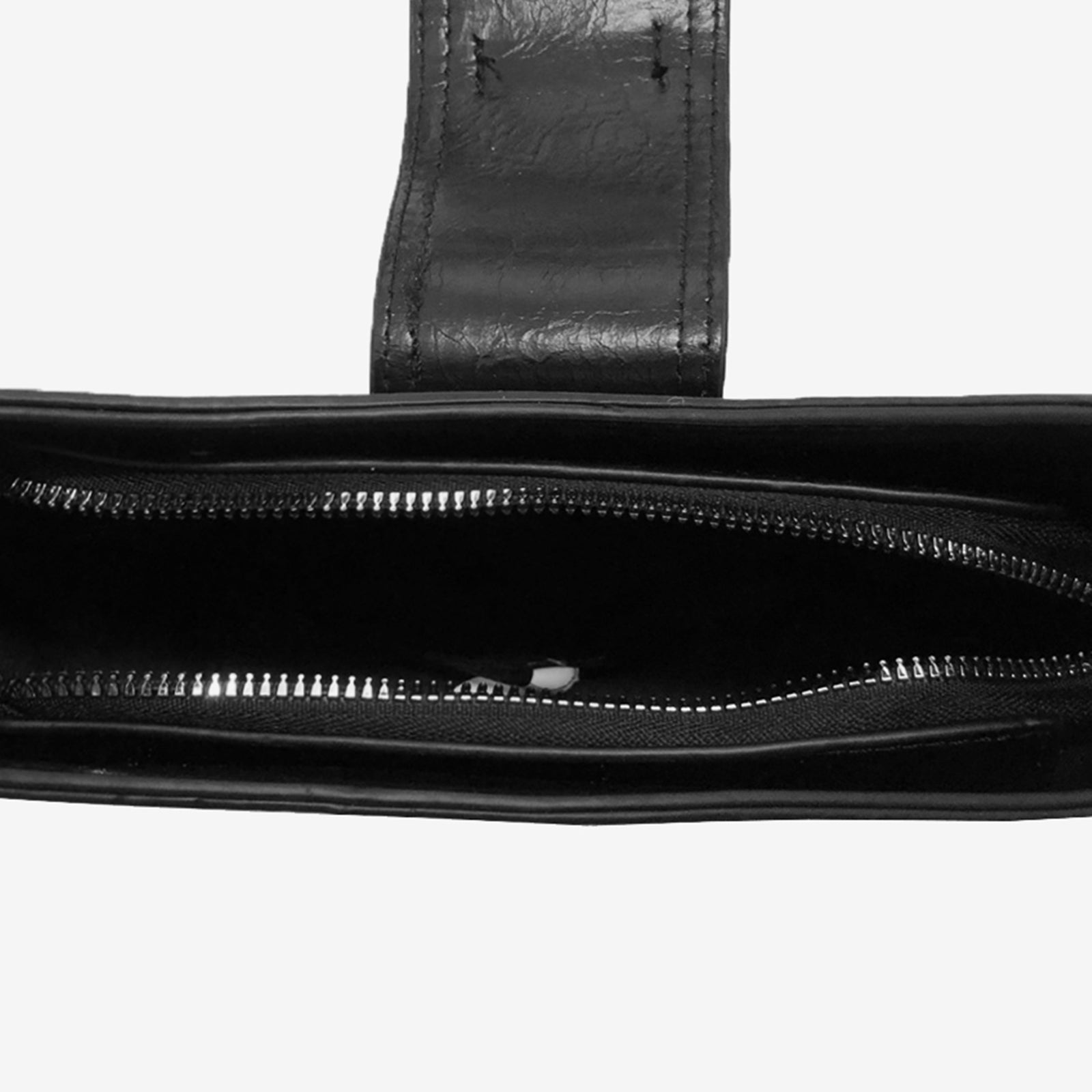 Frankie Leather Grommet Belt Shoulder Bag
