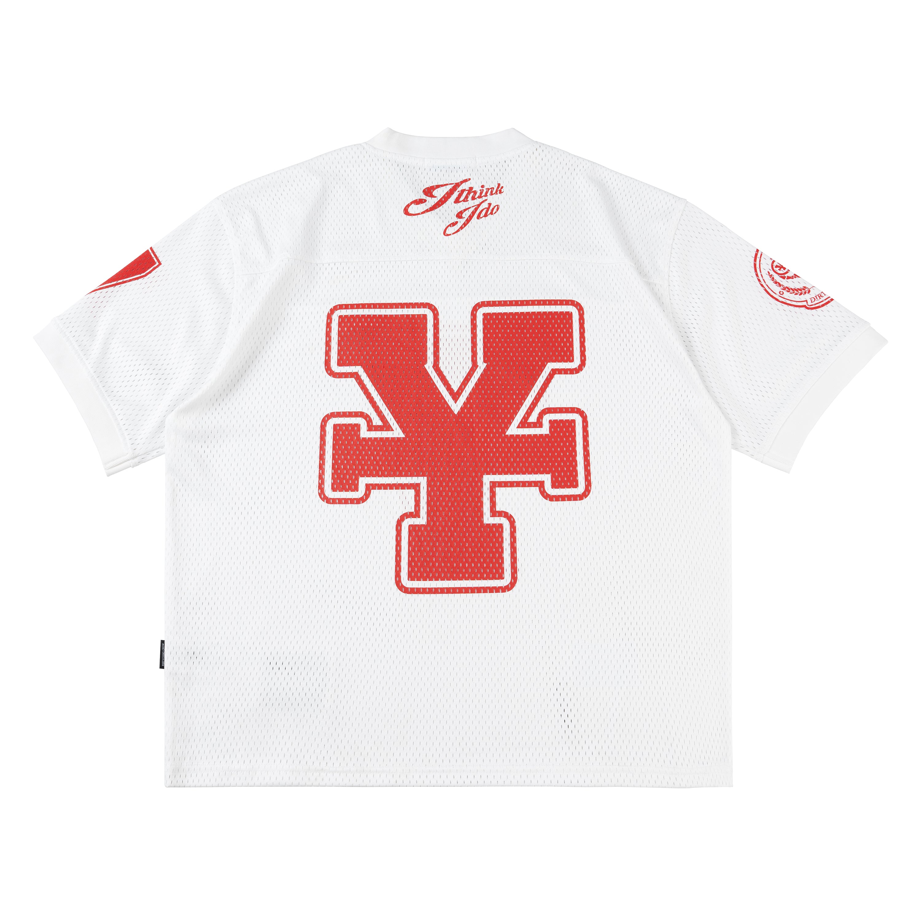 Logo Football Jersey - White