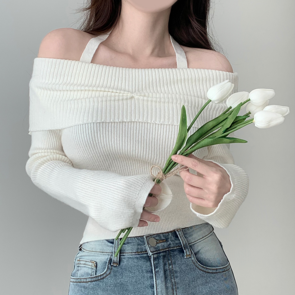 Lily Halterneck Knitwear