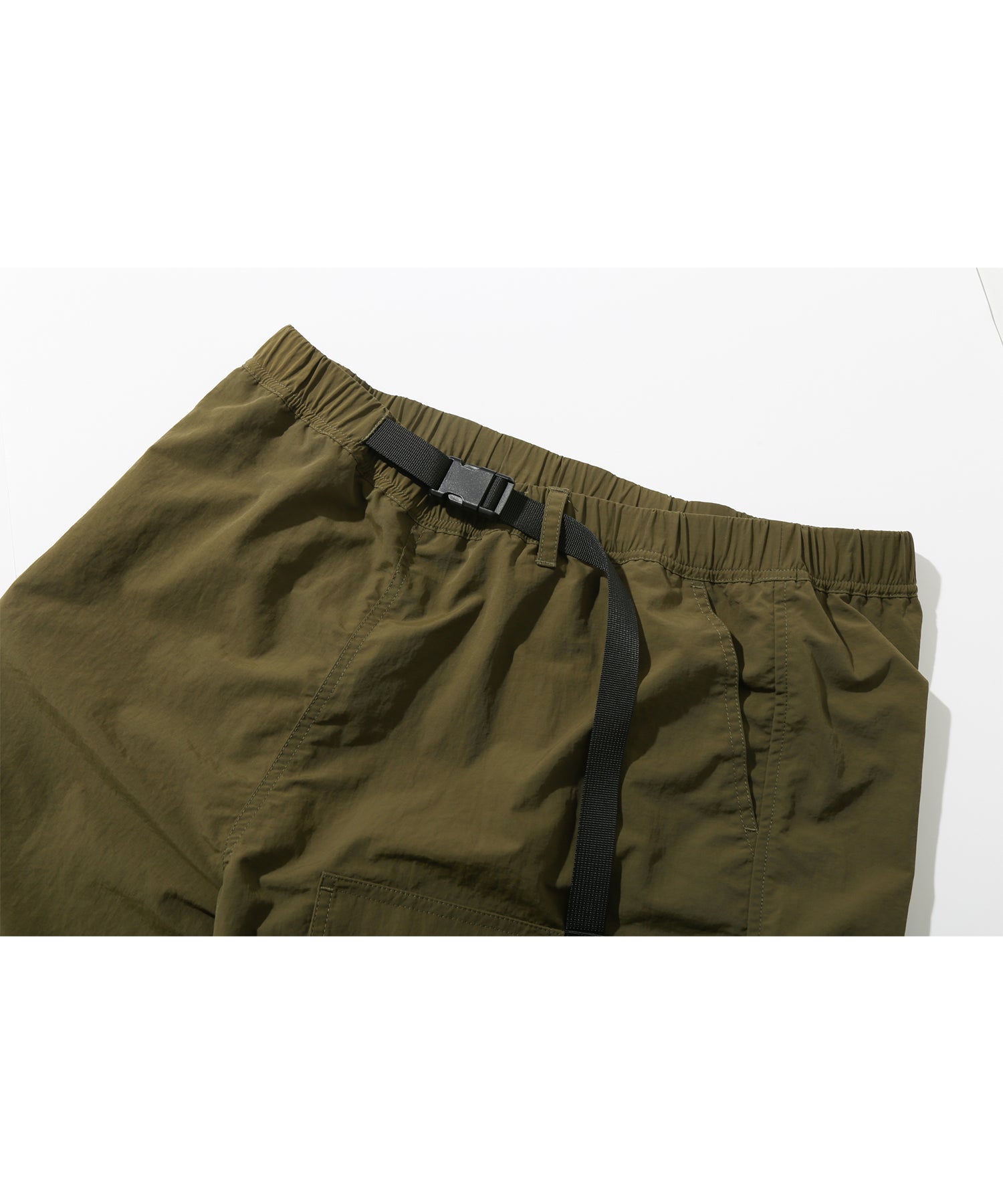 Multi Pocket Cropped Pants (Khaki)