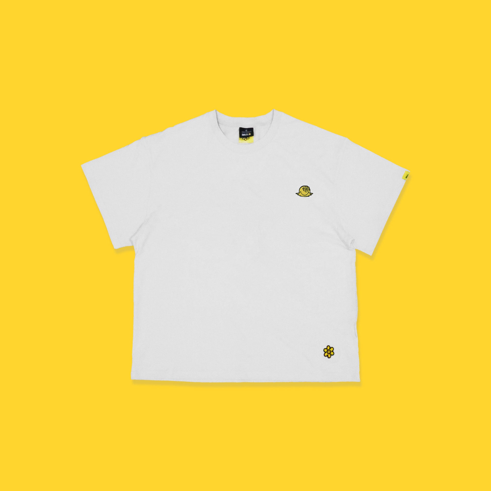 SMILEY MILKSHAKE TSHIRT | WHITE