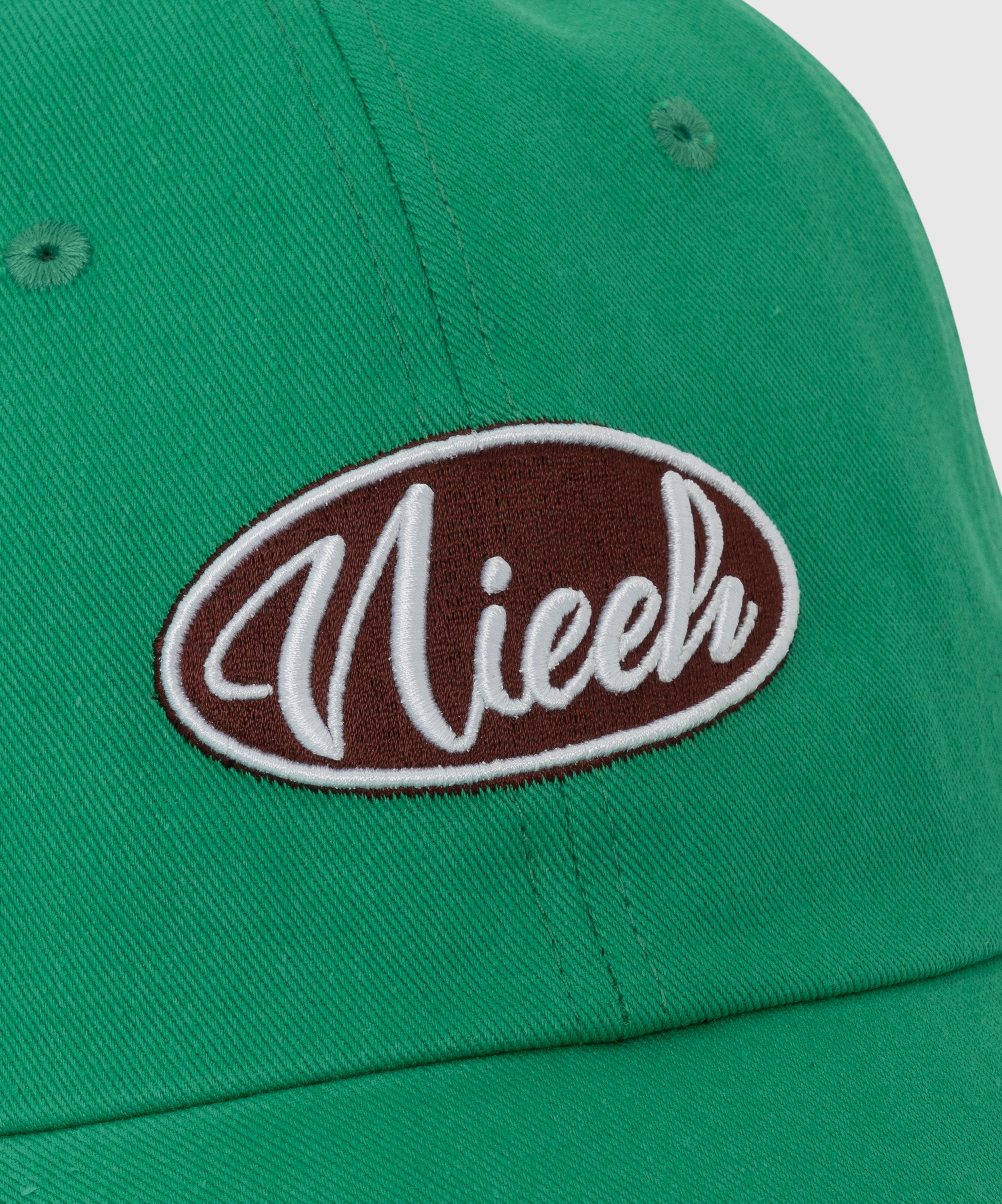 Signature round logo cap_Green