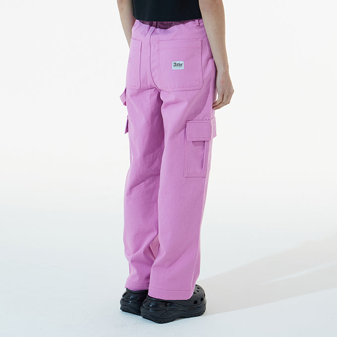 PINK NEW REGULAR CARGO PANTS