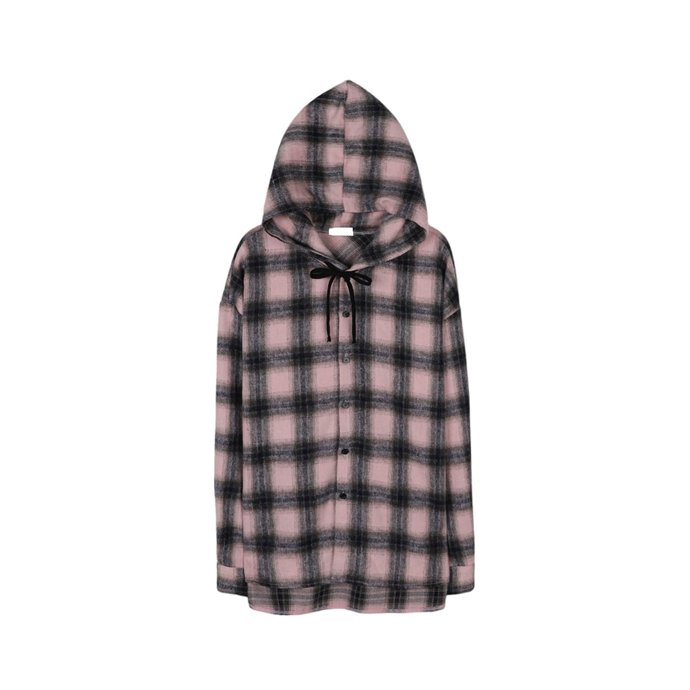 2 Low Hood Check Shirt (2color)