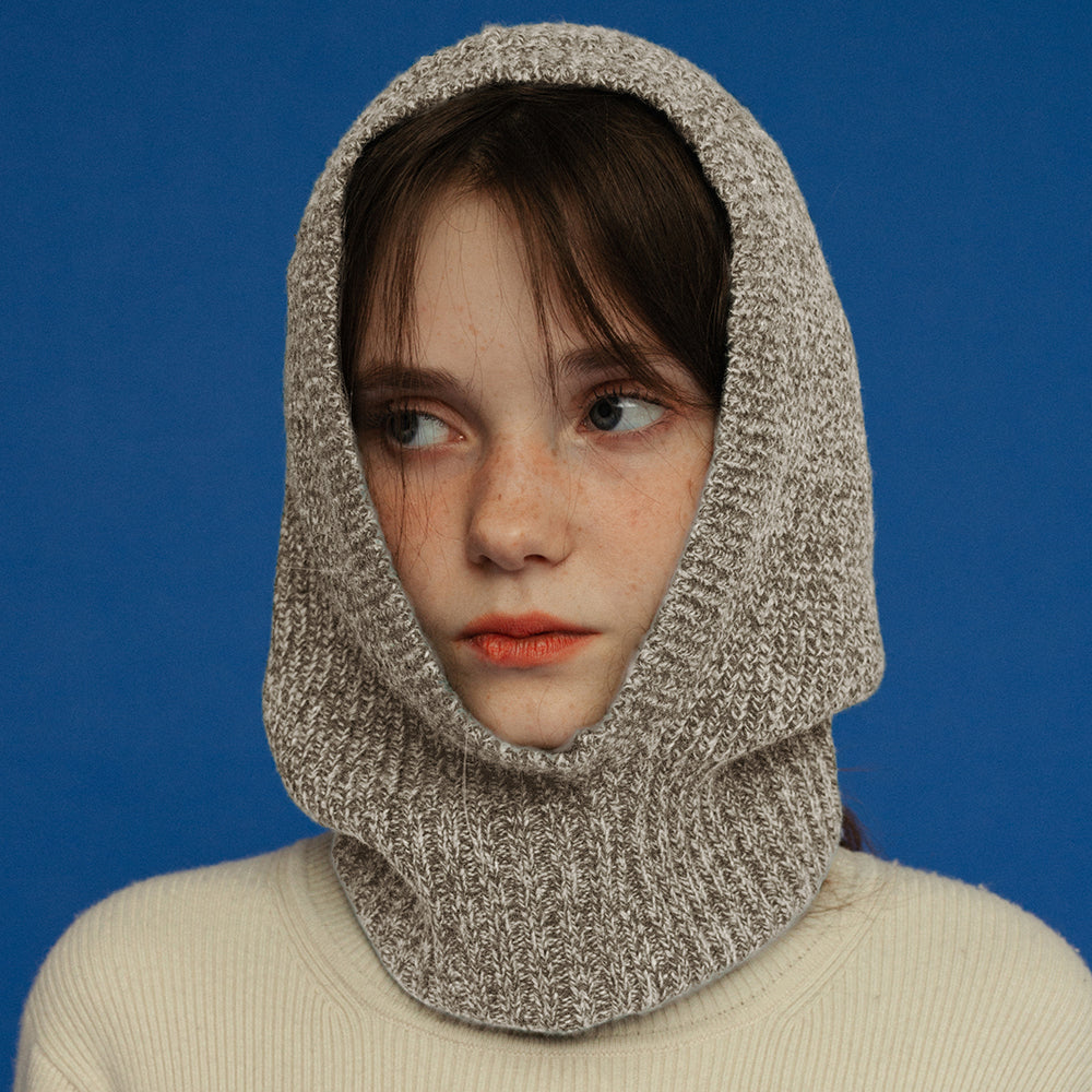 KNIT BALACLAVA_OATMEAL