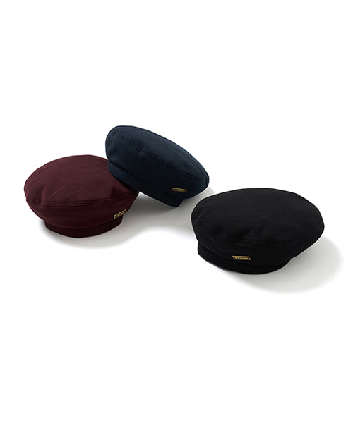 FLEECED BERET (BURGUNDY)