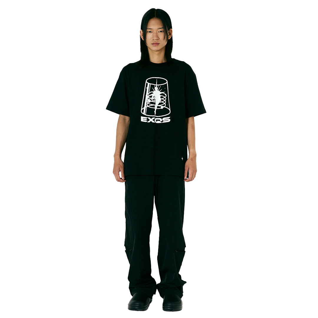 BLACK ERGONOMICS T-SHIRT