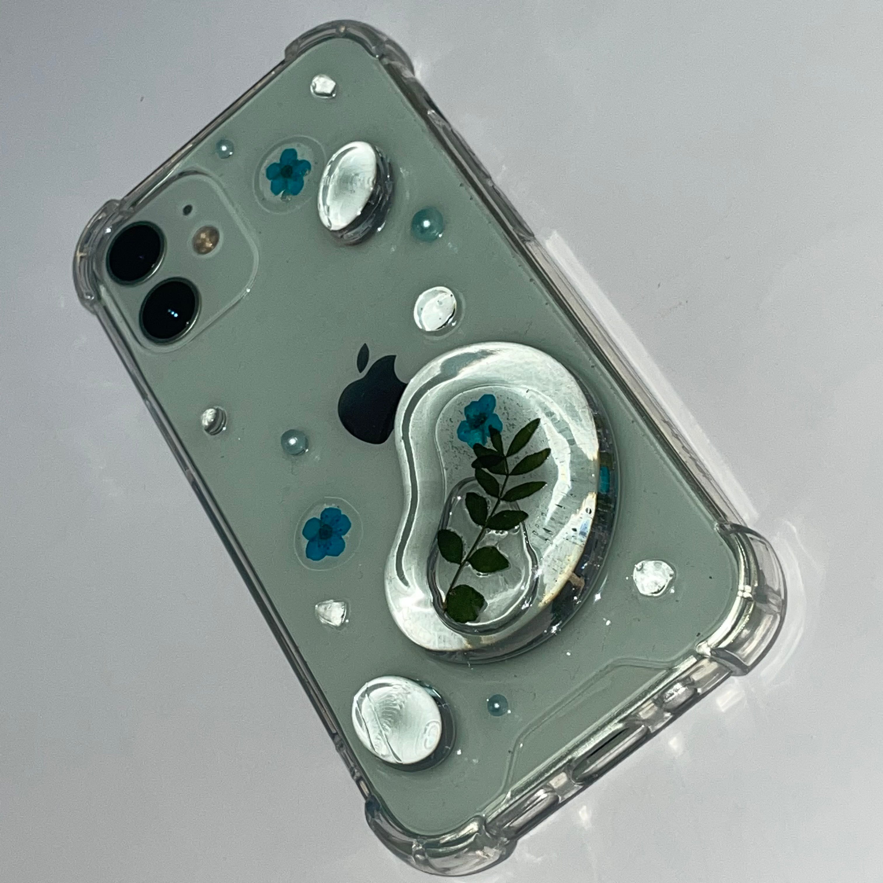 レインドロップレジンフォンケース / Rain Drop Resin Phone Case