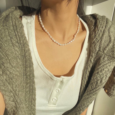 シエナパールネックレス/ Sienna Pearl Necklace