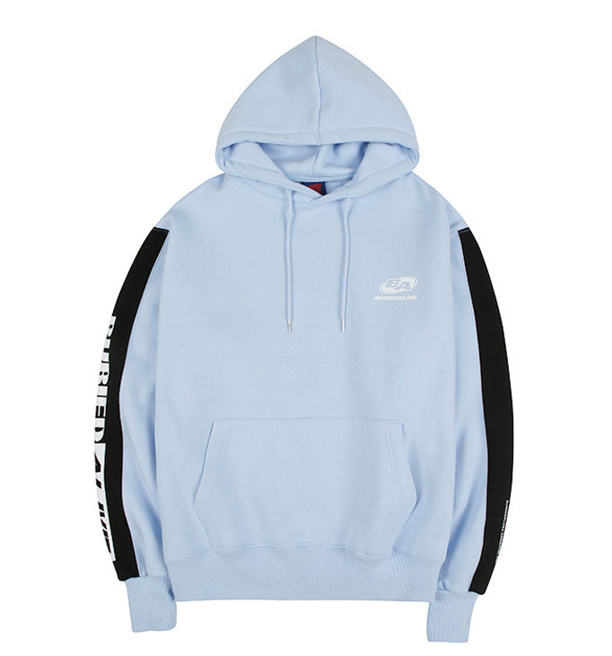 BA M.COLOR HOODIE SKY BLUE