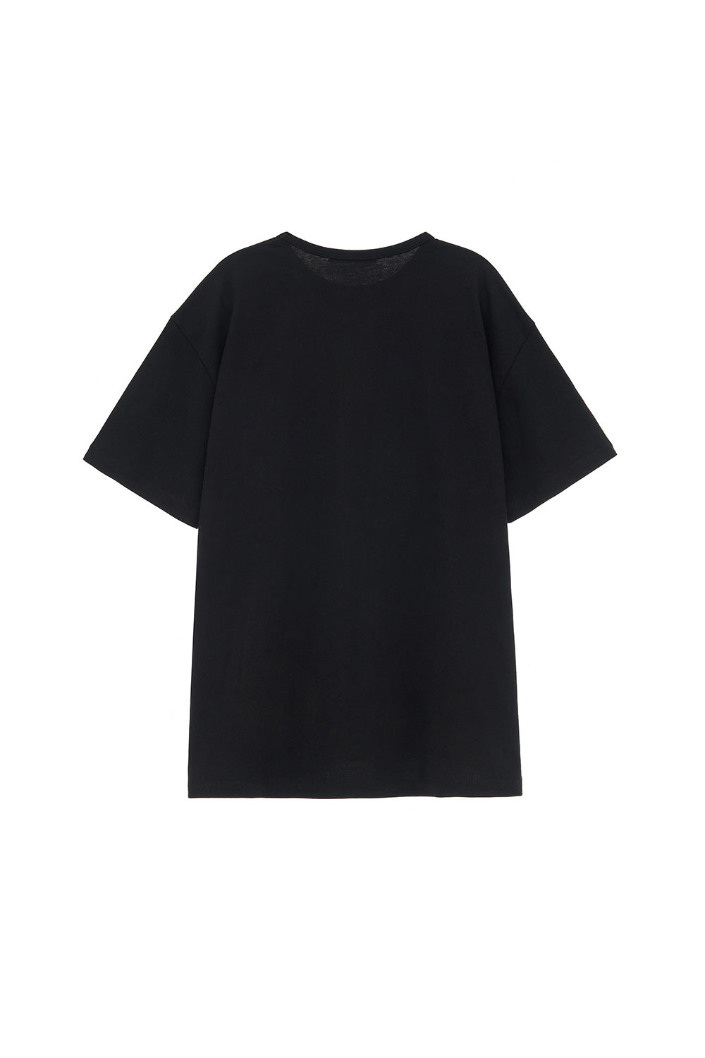 SILENT DISCO OVERSIZED TOP (BLACK)