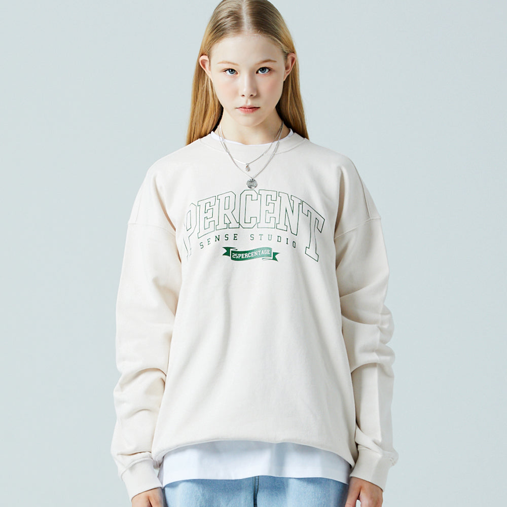 25P PERCENT LOGO SWEATSHIRT