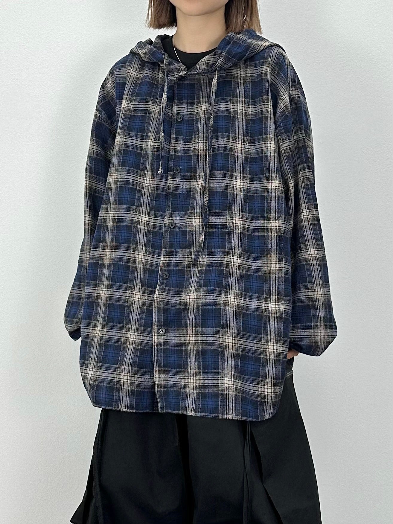 Gingham Hood Shirt