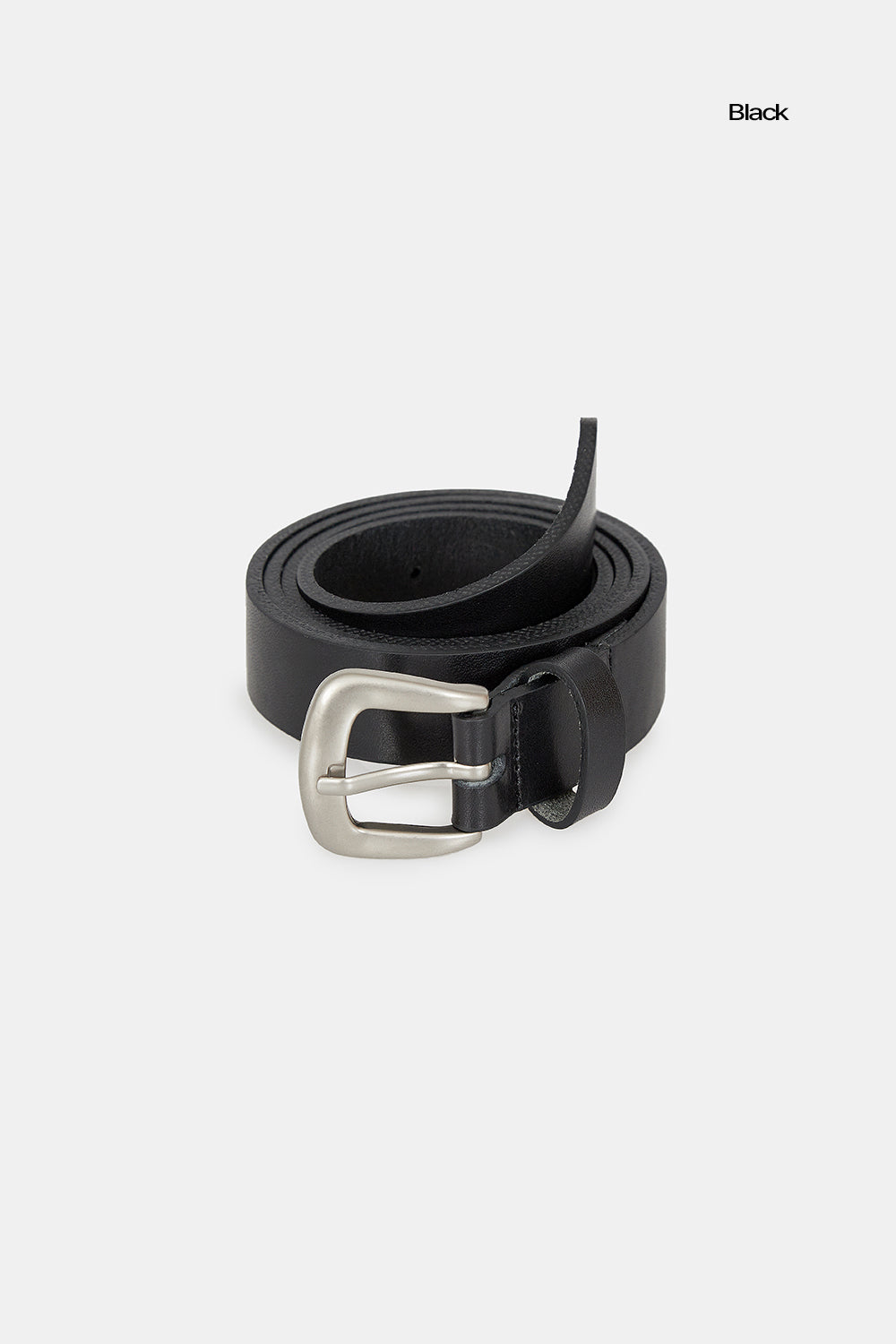 Basic western leather belt