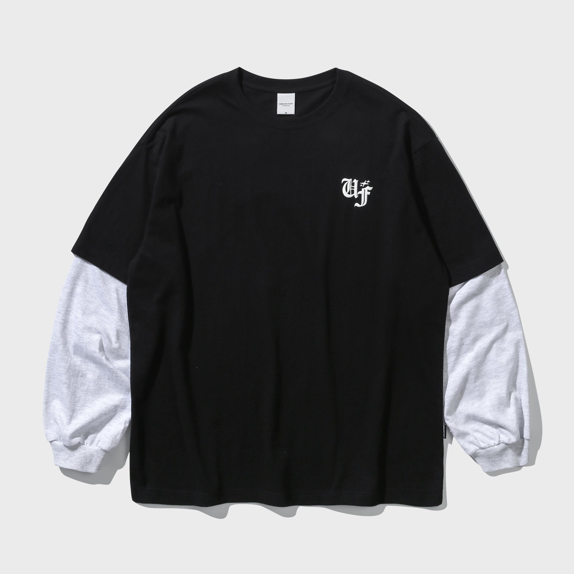 Double Layered Long Sleeve (Black)