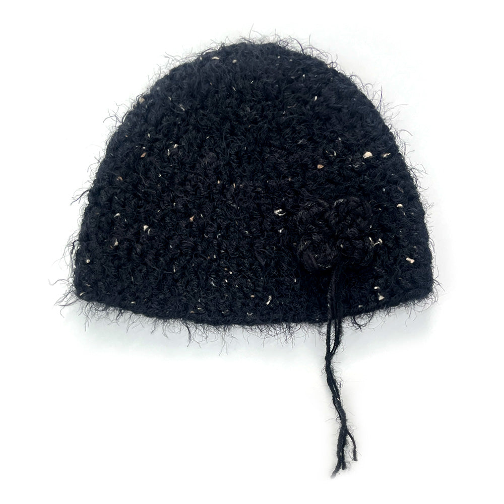 Hairy Knit Beanie