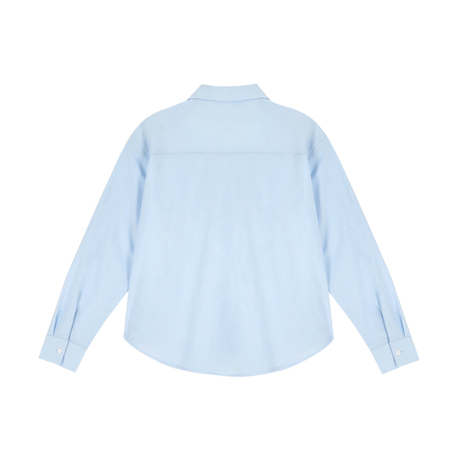 WRINKLE FREE BASIC SHIRT_SKY BLUE