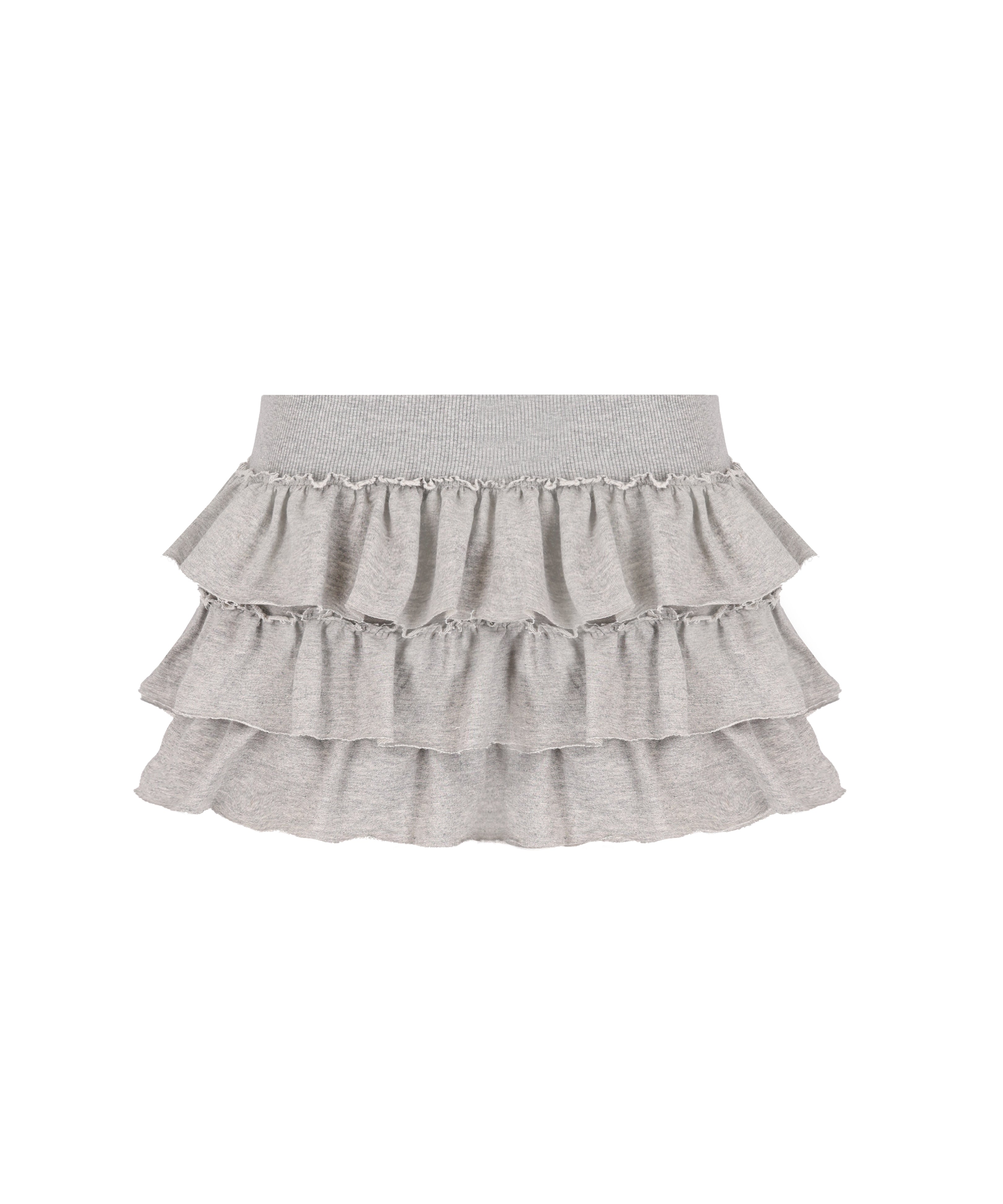 Libby two-tiered ruffle skirt