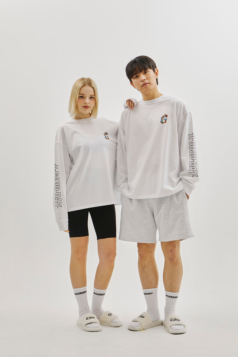 G LONG SLEEVE (white)