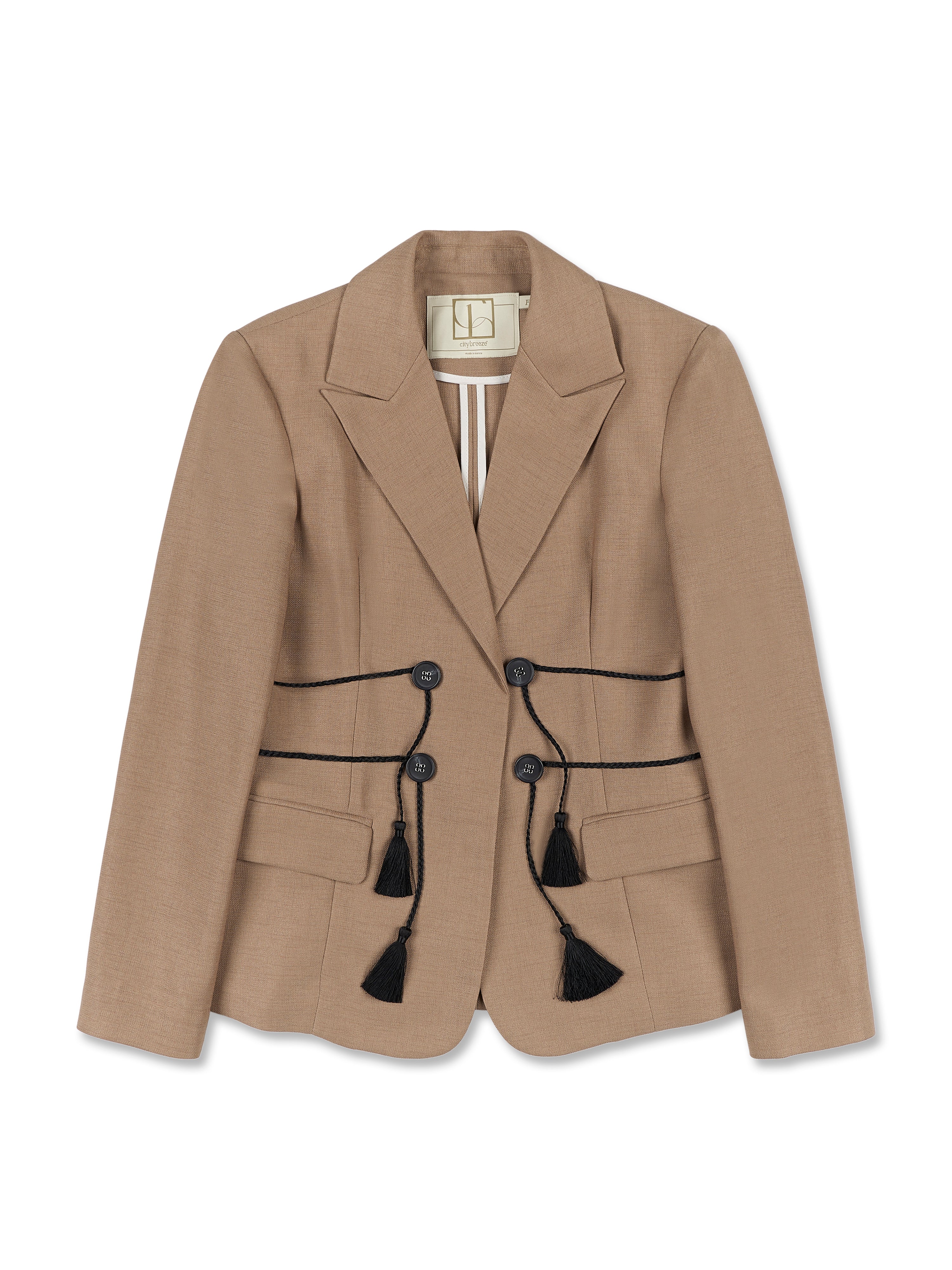 [BREEZE] Tassel Jacket_BROWN (CTD1)