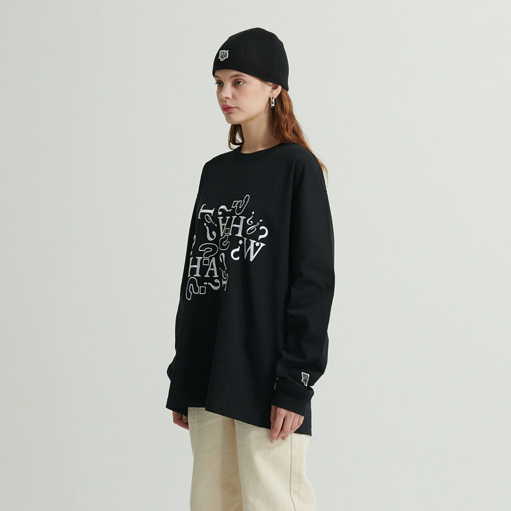 WHATTHE Q.M Embroidered L