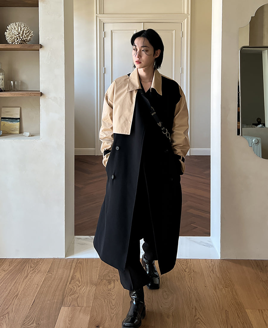 Coming color trench coat (2 color)