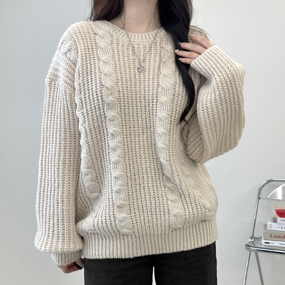 Coan rope oversized fit knit