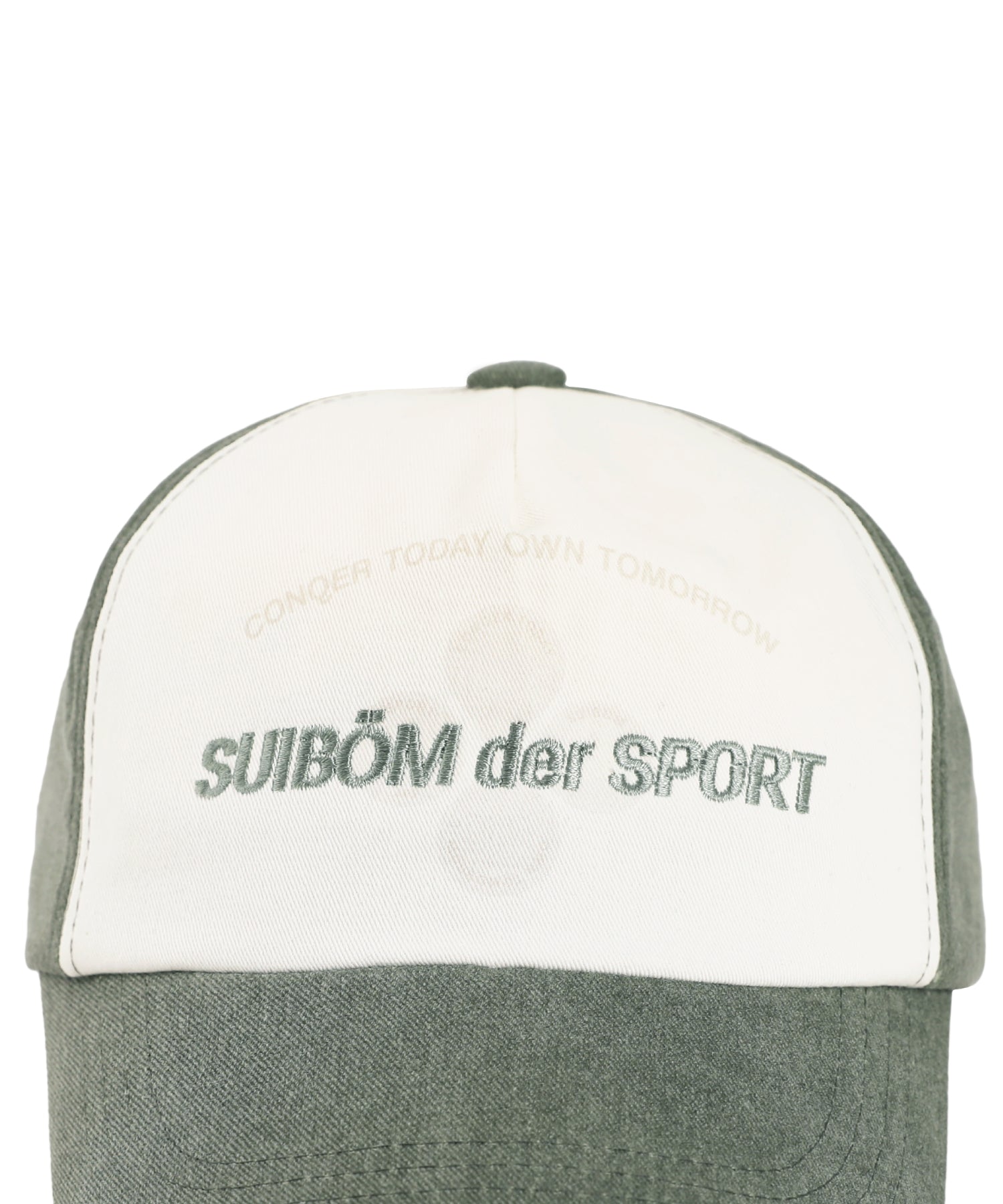 SUIBOM der SPORT ball cap - Off White / Pigment Khaki