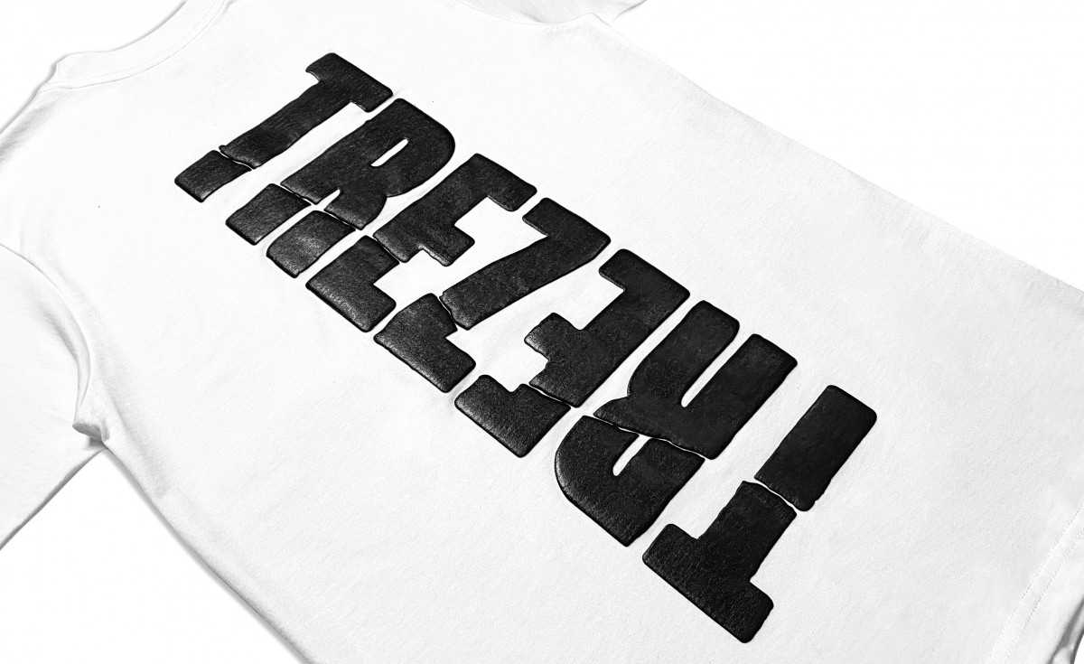 TZ SPLIT AMBIGRAM TEE - WHITE