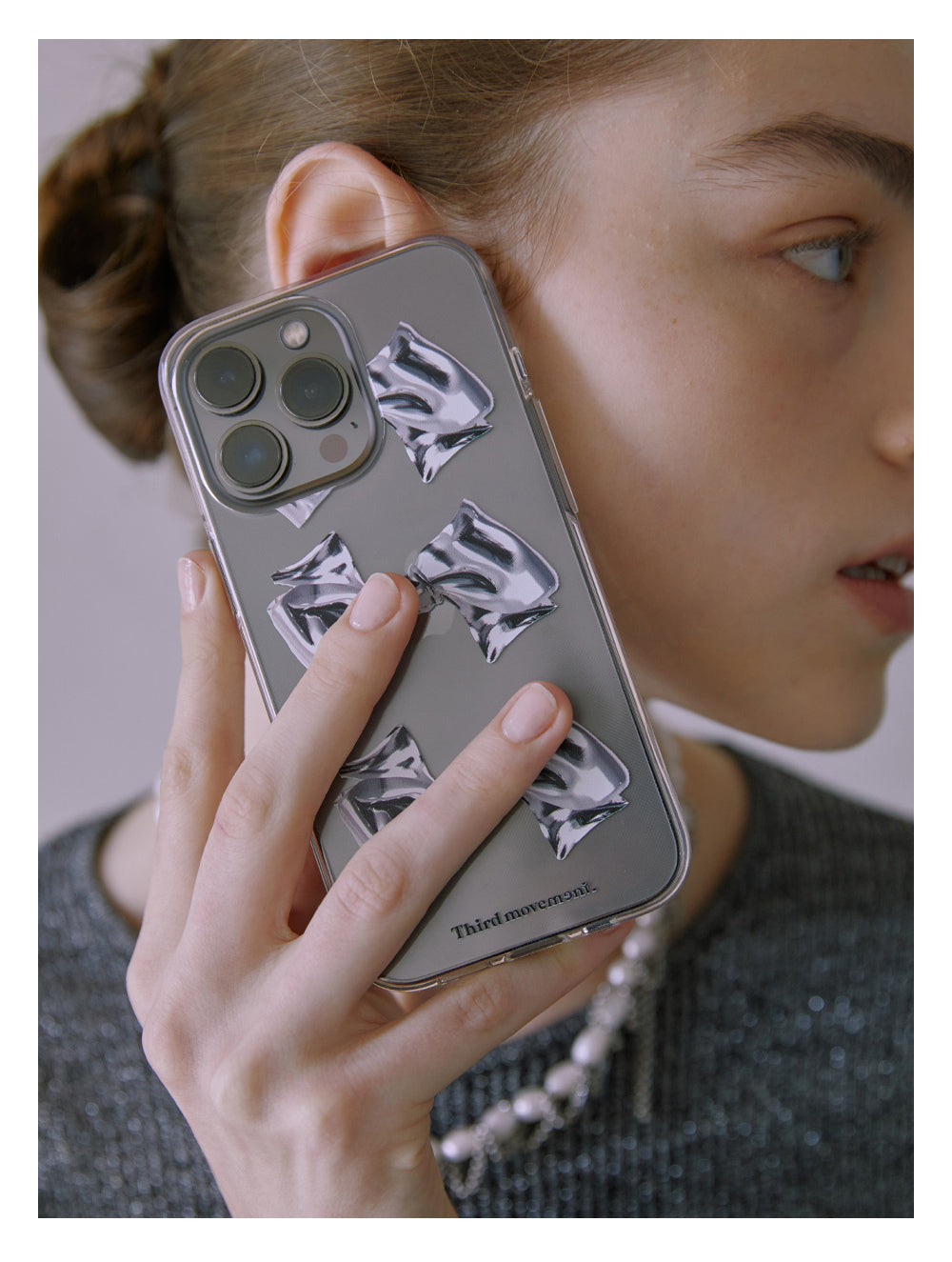 Pleated Ribbon Phone Case