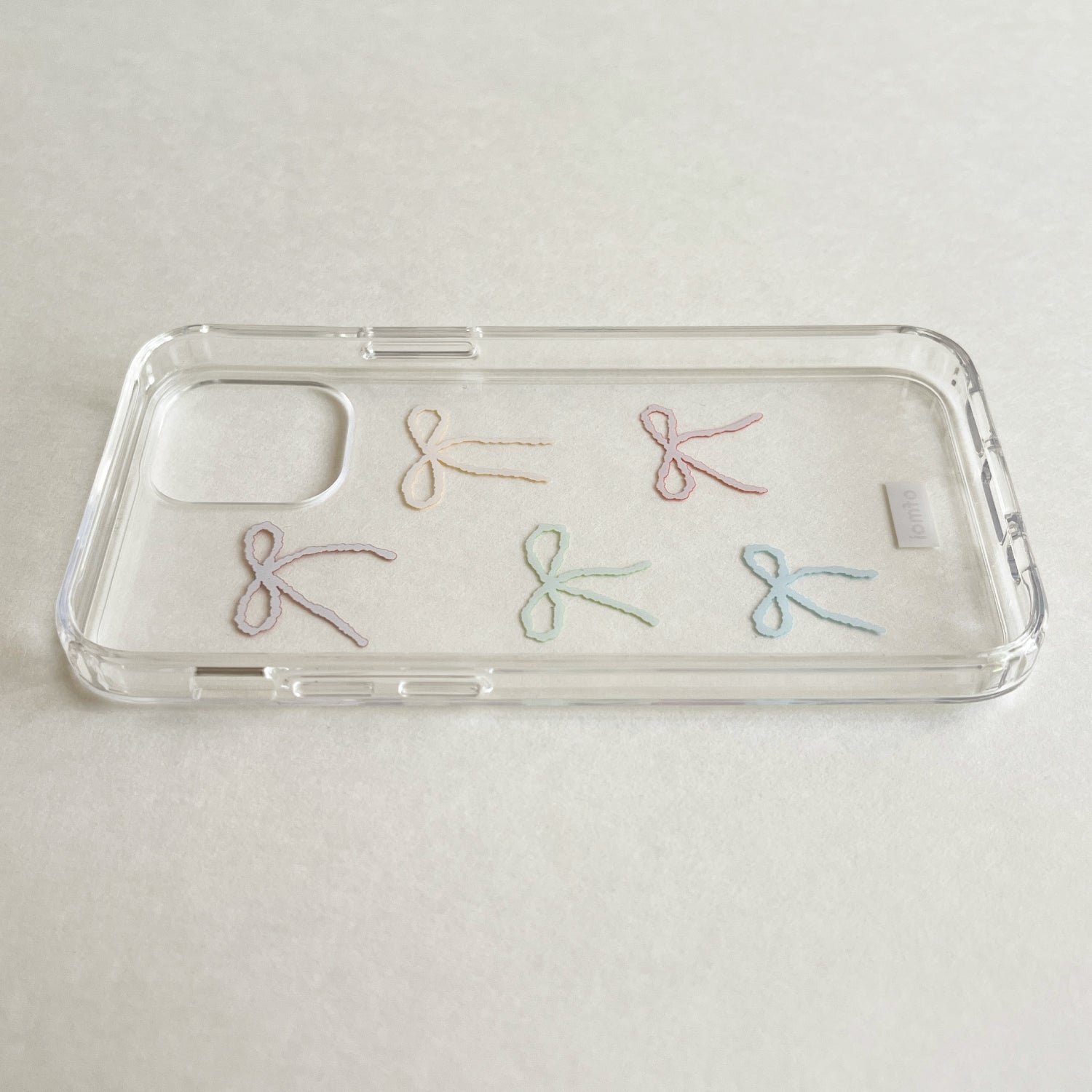 lovesome clear jellhard phone case