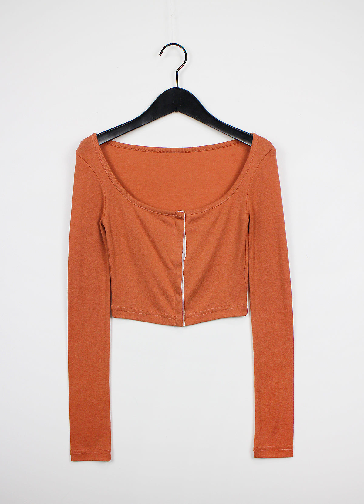 Low Snap Cardigan T-shirt (3color)