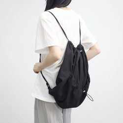 Newlin nylon string backpack