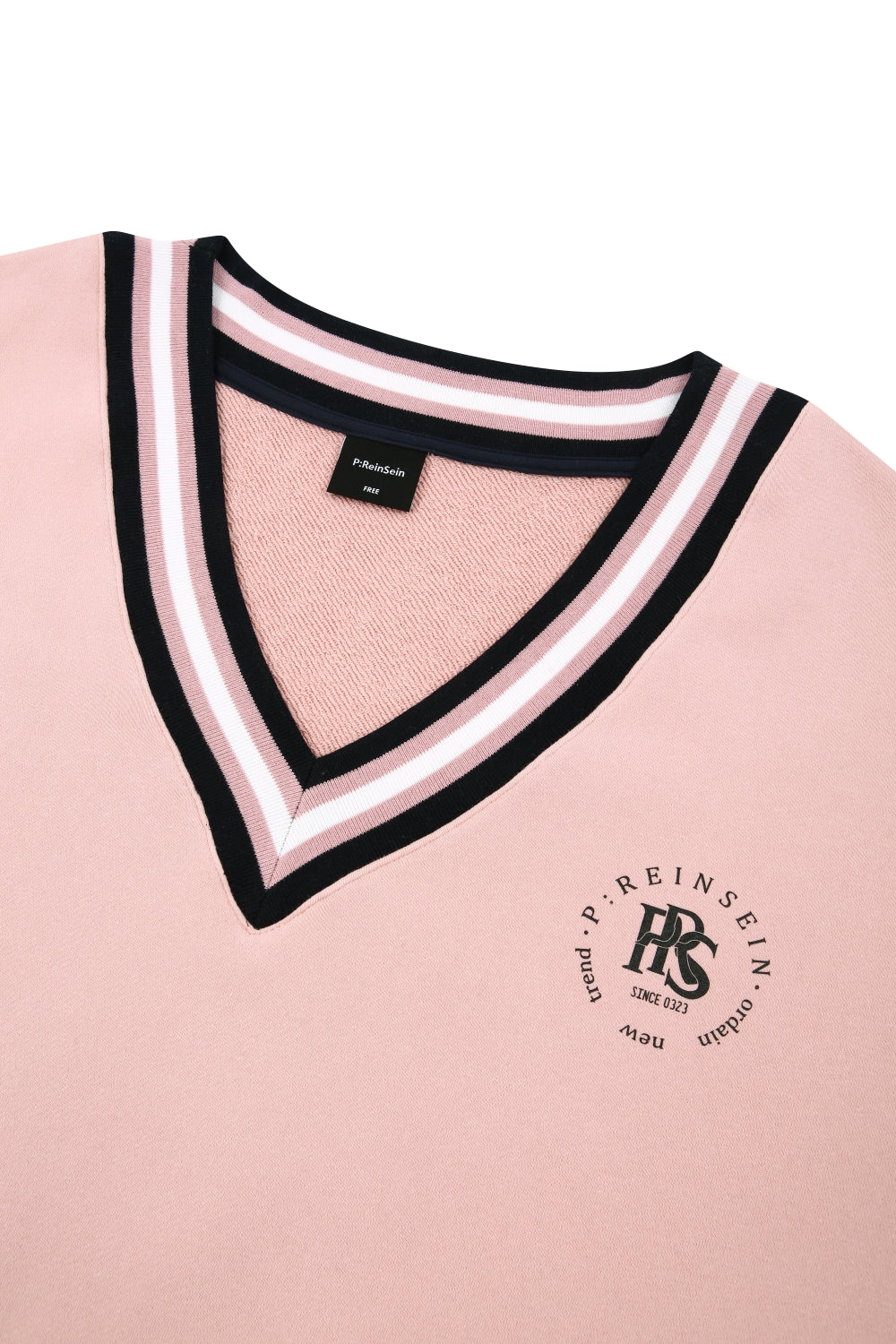 Pink v-neck mtm