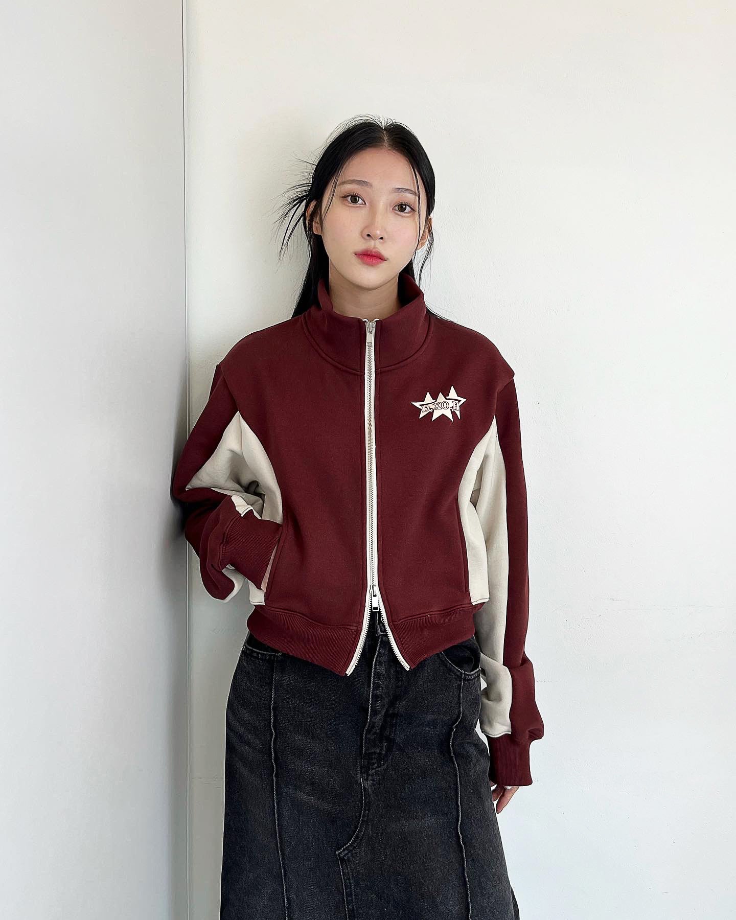 STAR LOGO TWO WAY ZIP-UP