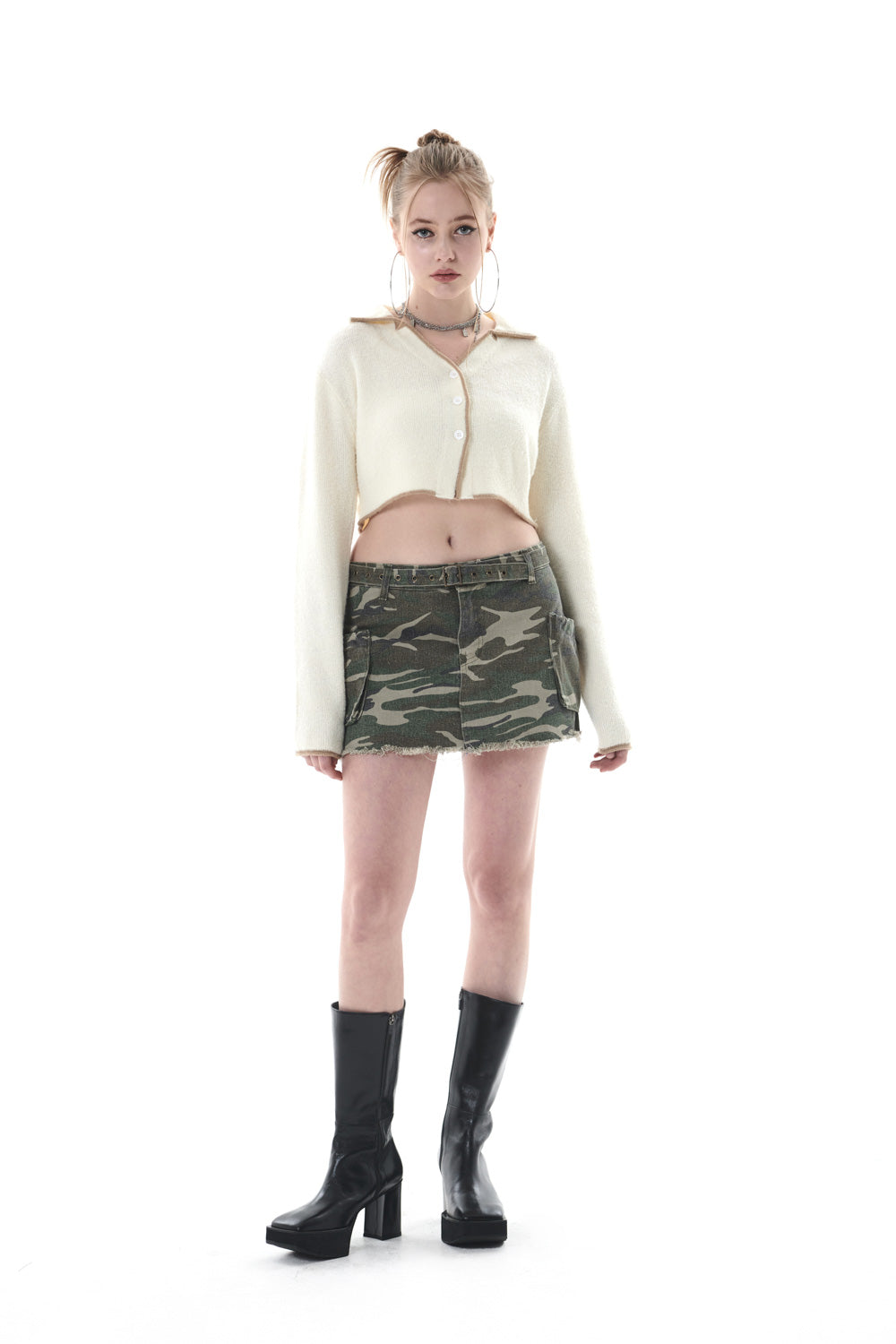 MILITARY MINI SKIRT