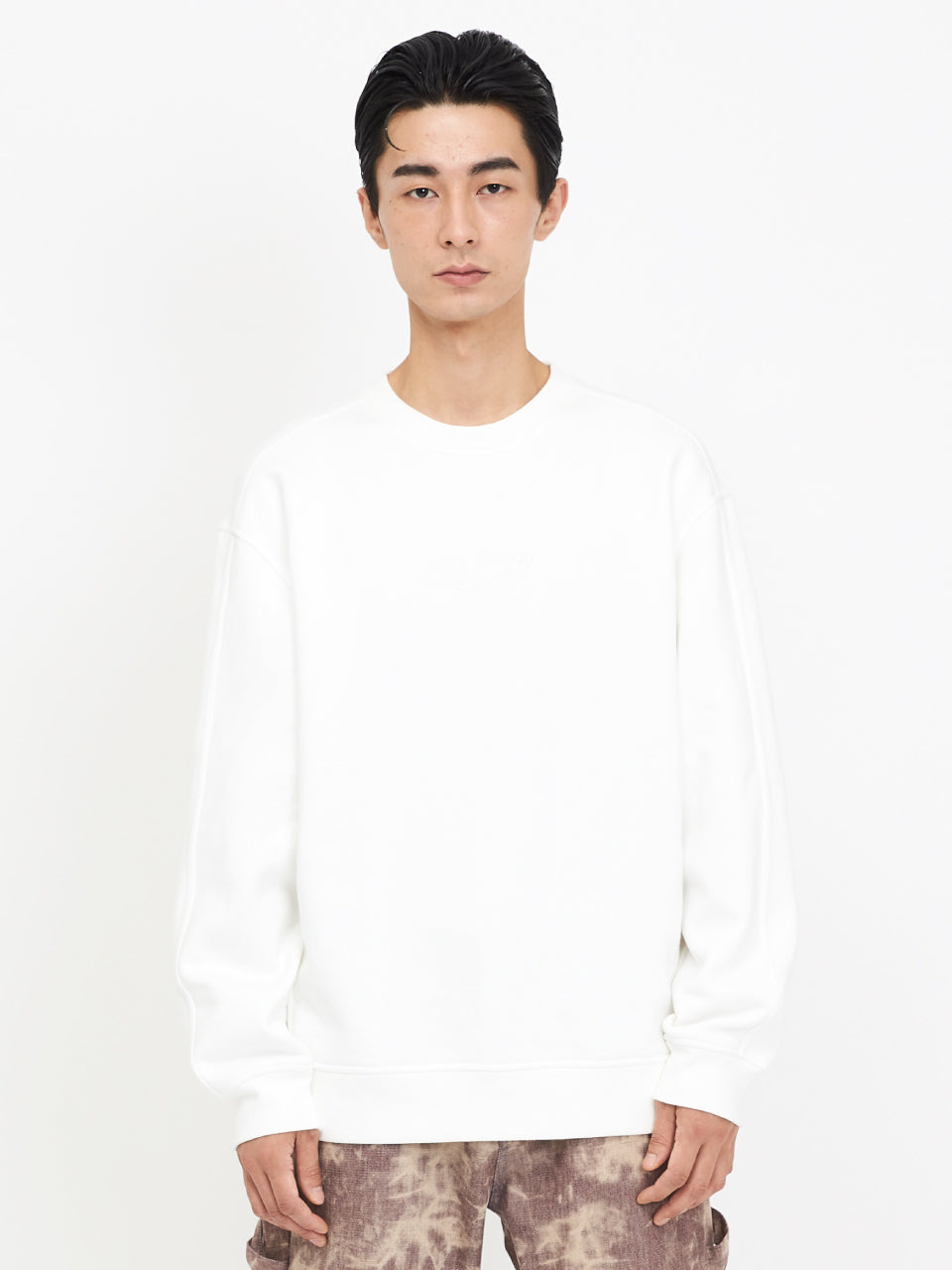 Semi Oversized Side Panel Sweatshirt