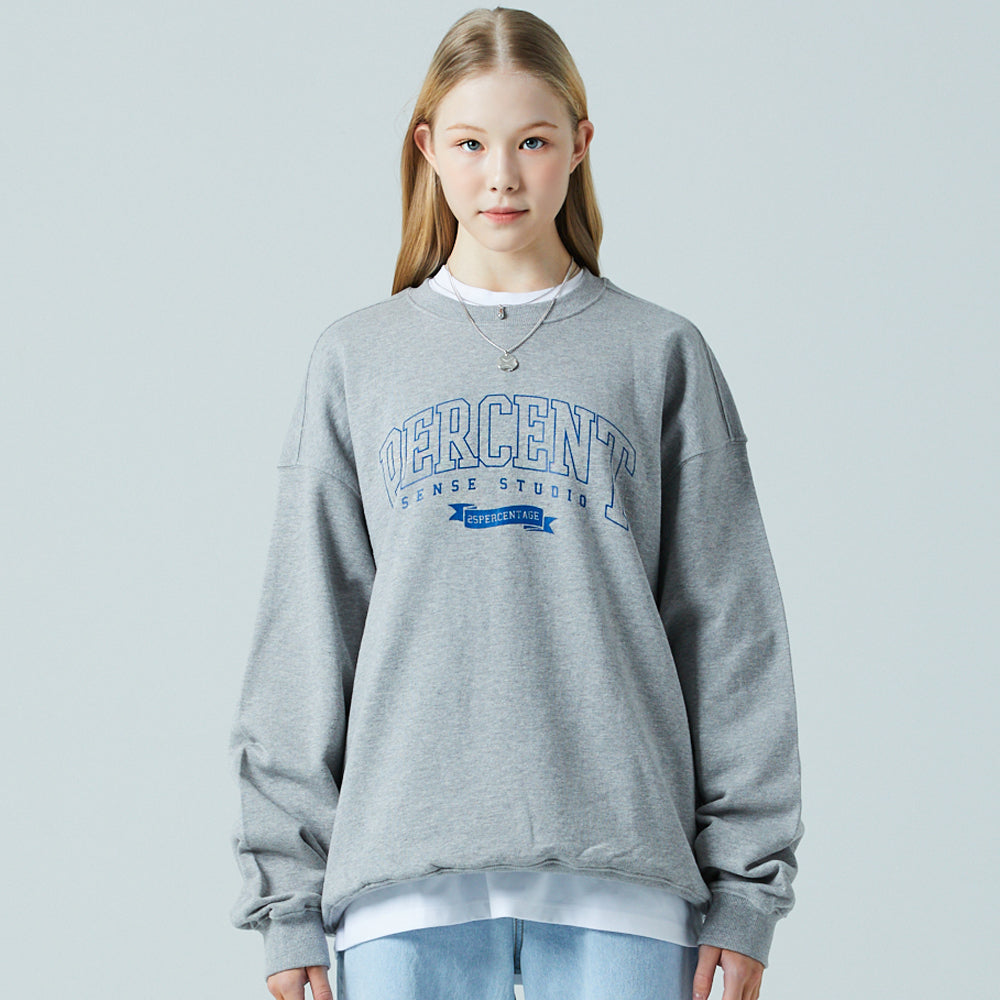 25P PERCENT LOGO SWEATSHIRT