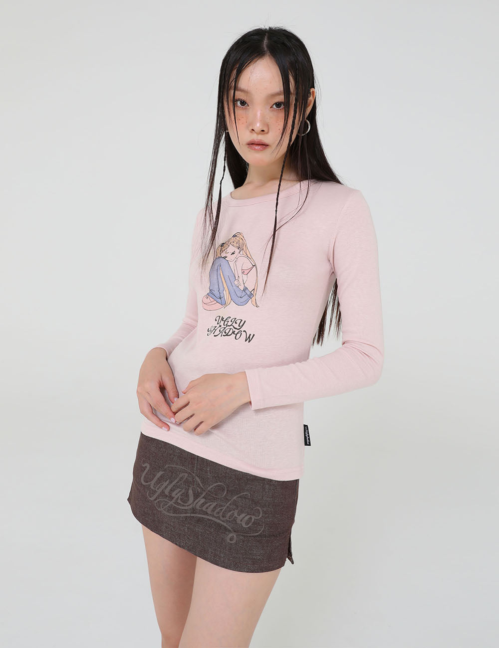 MOON GIRL TOP(PINK)