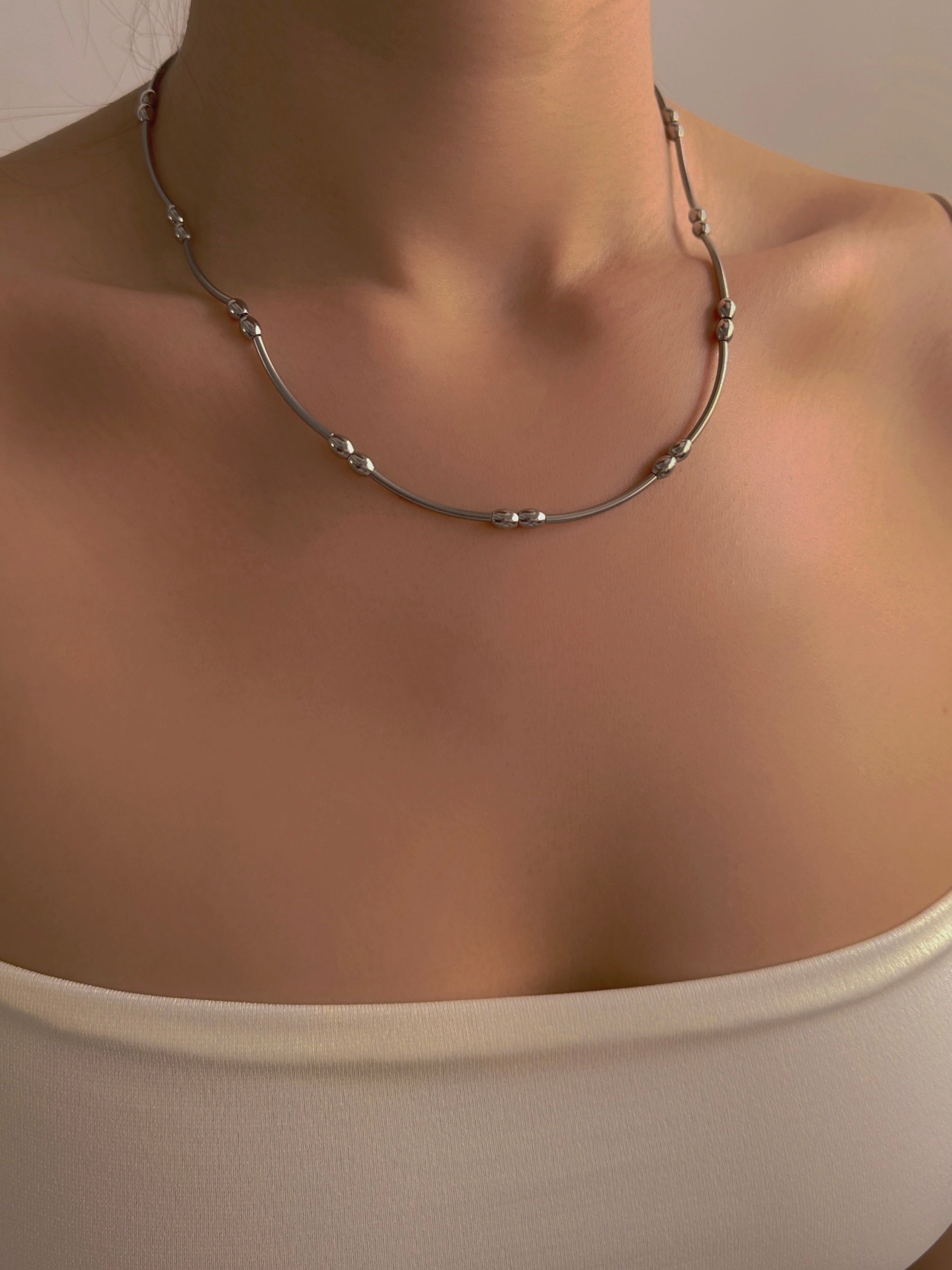 2 (美) pipe necklace