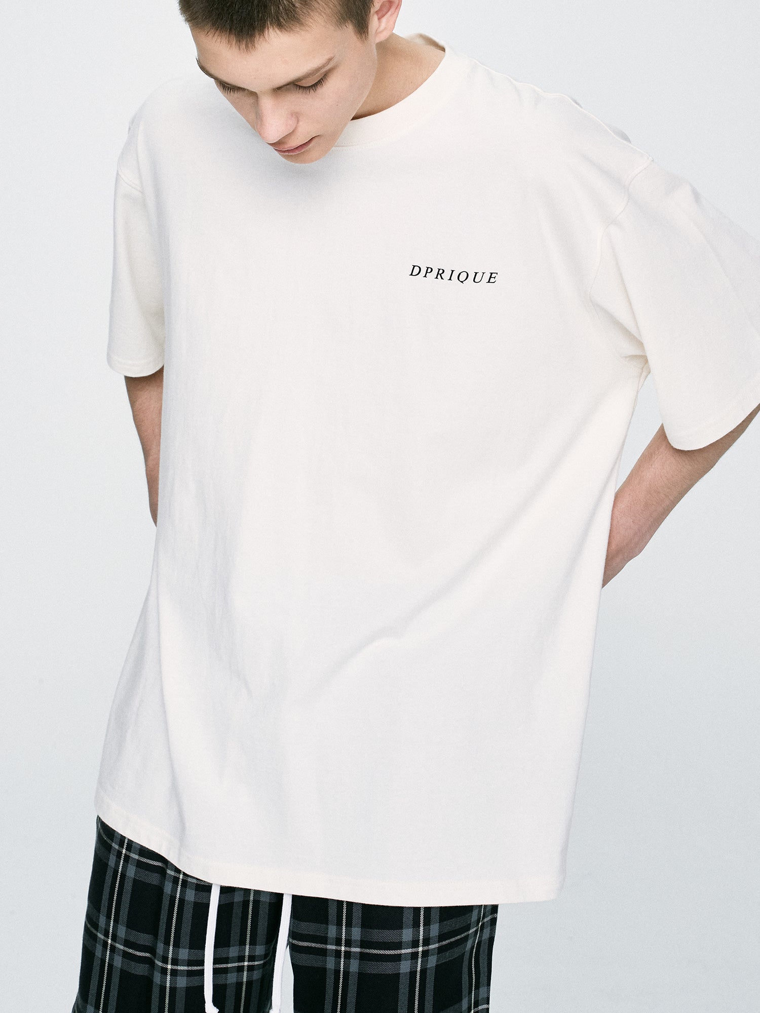 LOGO T-SHIRT - IVORY