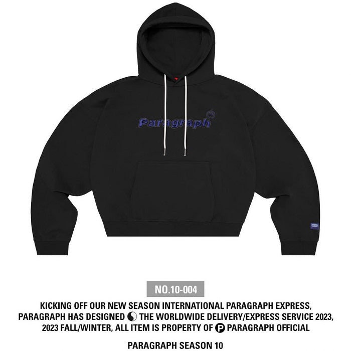 Paragraph FONT LOGO HOODIE