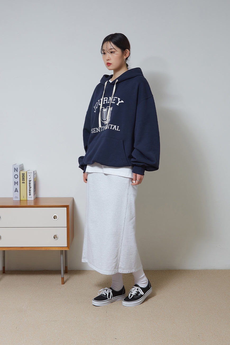 Sentimental Logo Hoodie (Navy)