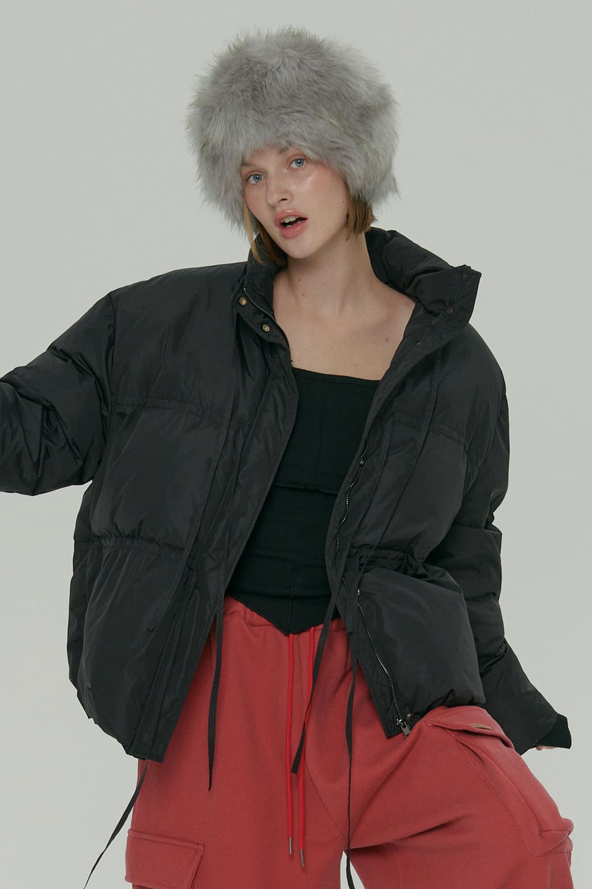 [1/3 pre-order] STRAP DOWN JACKET / BLACK