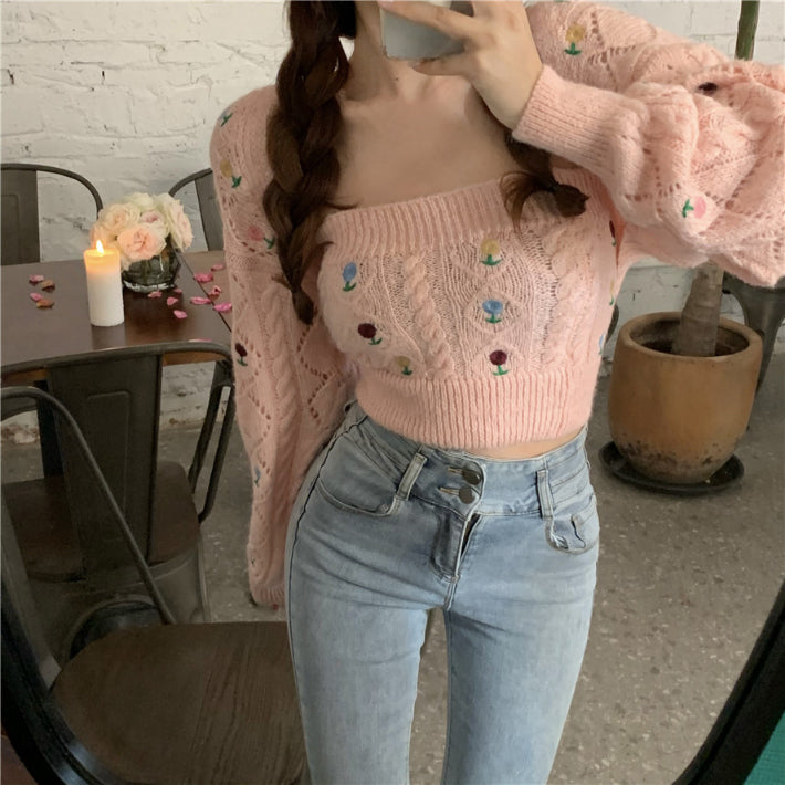 strawberry knit