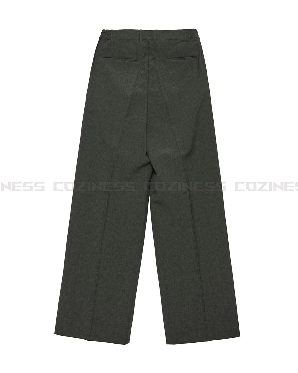 FL Niver Two-Tuck Side Banding Wide Slacks (4 colors)