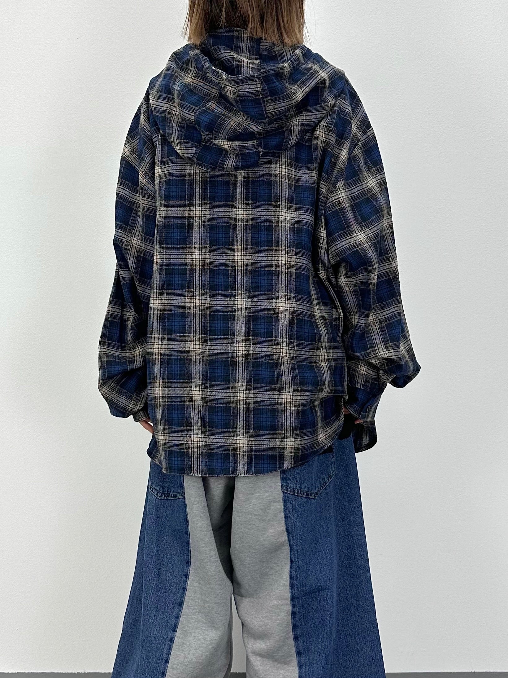 Gingham Hood Shirt