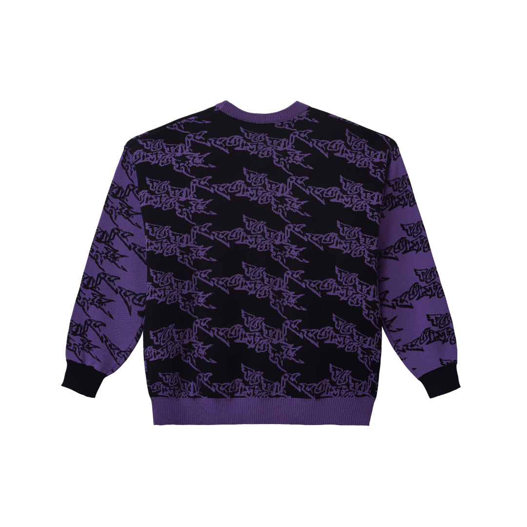 Bombing Knit Sweater - Black