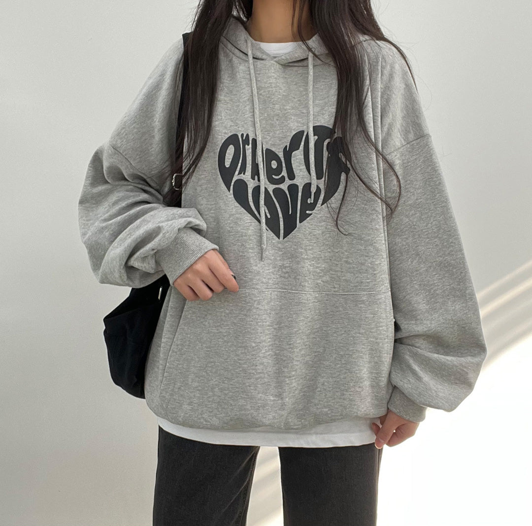 Sweet heart hoodie