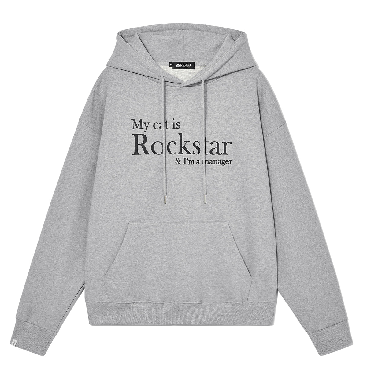 My cat is Rockstar Hoodie (Grey/Black)